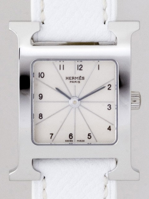 エルメス Hウォッチ コピー HERMES HH1.210.260/UBC SS アイボリー